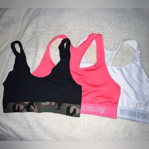 Sport bra tops womens size S multi colores